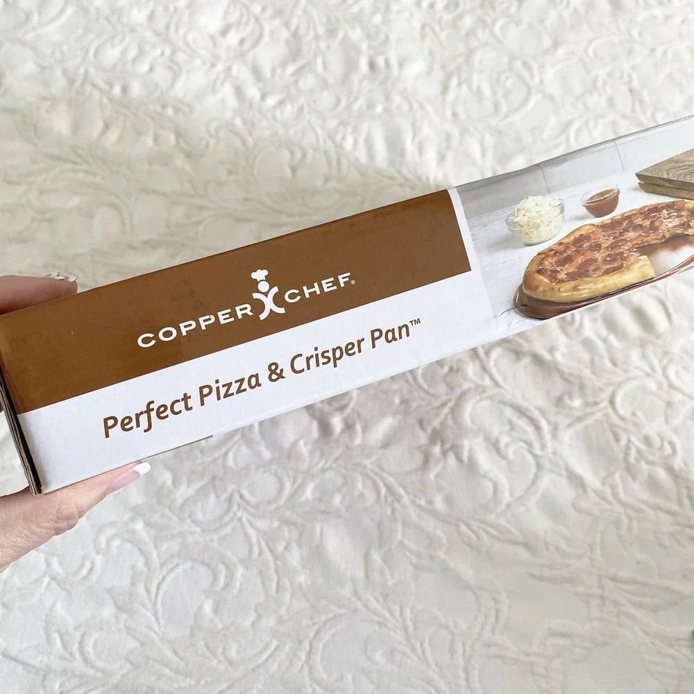 Copper Chef Perfect Pizza & Crisper Pan 12
